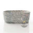 Green marble bathtub in Verde Rosato Imperiale - Image 9
