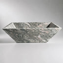 solid stone bathtub in Verde Rosato Imperiale - Image 1