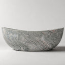 stone bathtub freestanding in Verde Rosato Imperiale - Image 1