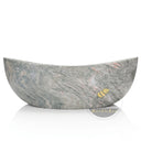 stone bathtub freestanding in Verde Rosato Imperiale - Image 5