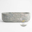 marble bathtub customization in Verde Rosato Imperiale - Image 5