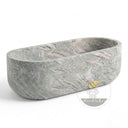 marble bathtub customization in Verde Rosato Imperiale - Image 4