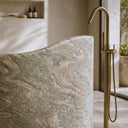 custom marble bathtub in Verde Rosato Imperiale - Image 5