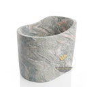 custom marble bathtub in Verde Rosato Imperiale - Image 6