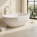 White Marble bath