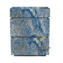 Light Blue Marble Vanity Unit 35.34"Tall