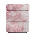 Pink Marble Vanity Unit 35.34" Tall
