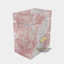 Pink Marble Vanity Unit 35.34" Tall