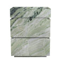 Designer Marble Vanity Unit | Luxury Shangri-la Jade 35.34" Tall
