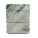 Designer Marble Vanity Unit | Luxury Shangri-la Jade 35.34" Tall