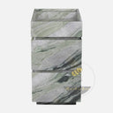 Designer Marble Vanity Unit | Luxury Shangri-la Jade 35.34" Tall