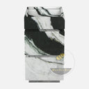 Custom Marble Vanity Unit | Luxury Panda White Marble 35.34" Tall