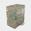 Custom Marble Vanity Unit |Luxury Turquoise Marble 35.34" Tall