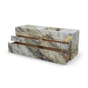Marble Bathroom Vanity in Calacatta Borghini Oro - Image 7