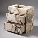 Bathroom Vanity Natural Quartzite in alpinus quartzite - Image 1