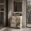 Bathroom Vanity Natural Quartzite in alpinus quartzite - Image 2