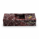 floating bathroom vanity Marble in Rosso Lepanto - Image 4