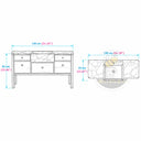 Marble Bathroom Vanity in Calacatta Crema Viola - Image 11
