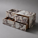 floating bathroom vanity Marble in Calacatta Viola - Image 1
