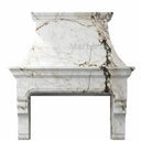 range hood stone in Calacatta Monet - Image 4