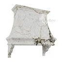 marble kitchen hood in Calacatta Monet - Image 2