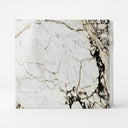 stone kitchen hood in Calacatta Monet - Image 4