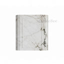 range hood stone in Calacatta Monet - Image 4