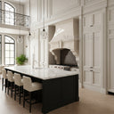 limestone kitchen hood in Moonlight Beige Limestone - Image 1