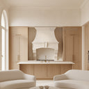 limestone kitchen hood in Moonlight Beige Limestone - Image 3