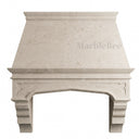 custom stone kitchen hoods in Moonlight Beige Limestone - Image 4