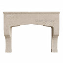 stone vent hood in Moonlight Beige Limestone - Image 4