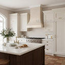 range hood stone in Moonlight Beige Limestone - Image 1