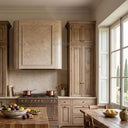 limestone kitchen hood in Moonlight Beige Limestone - Image 1