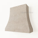 stone vent hood in Moonlight Beige Limestone - Image 2