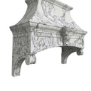 limestone hood range in Calacatta White Marble - Image 3