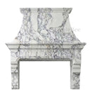 marble vent hood in Calacatta White Marble - Image 2