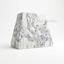 marble kitchen hood in Calacatta White Marble - Image 3