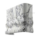 custom stone kitchen hoods in Calacatta White Marble - Image 2