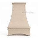 marble kitchen hood in Crema Marfil Premium - Image 2