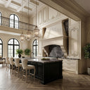 Natural Stone range hood in Crema Marfil Premium - Image 3