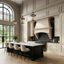 Natural Stone range hood in Crema Marfil Premium - Image 6