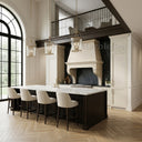 Natural Stone range hood in Crema Marfil Premium - Image 1