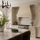 Natural Stone range hood in Crema Marfil Premium - Image 3