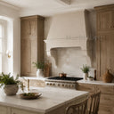 Natural Stone range hood in Crema Marfil Premium - Image 4