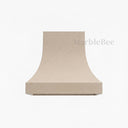 marble vent hood in Crema Marfil Premium - Image 2