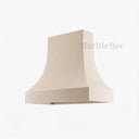 marble vent hood in Crema Marfil Premium - Image 3