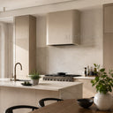 Natural Stone range hood in Crema Marfil Premium - Image 1
