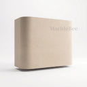 Natural Stone range hood in Crema Marfil Premium - Image 2