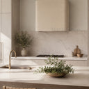 Natural Stone range hood in Crema Marfil Premium - Image 4