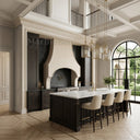 Natural Stone range hood in Crema Marfil Premium - Image 1